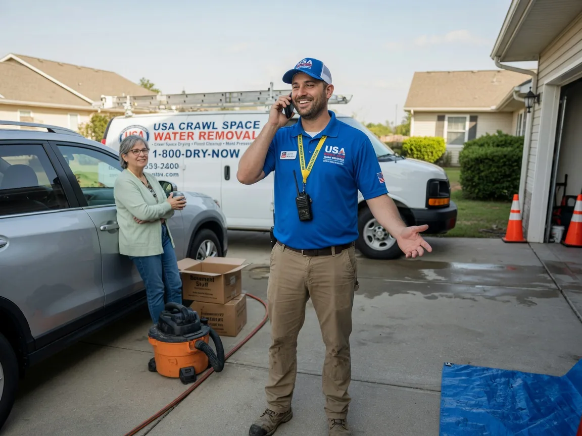 Crawl Space Water Removal Mclain, MS FAQs